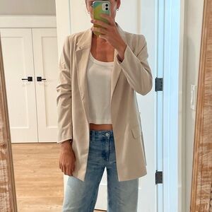 All Saints Cream Blazer